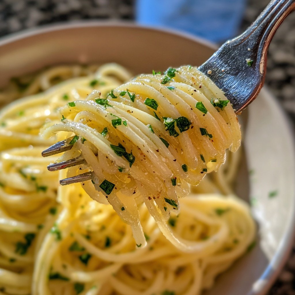 Quick & Easy 15-Minute Garlic Pasta