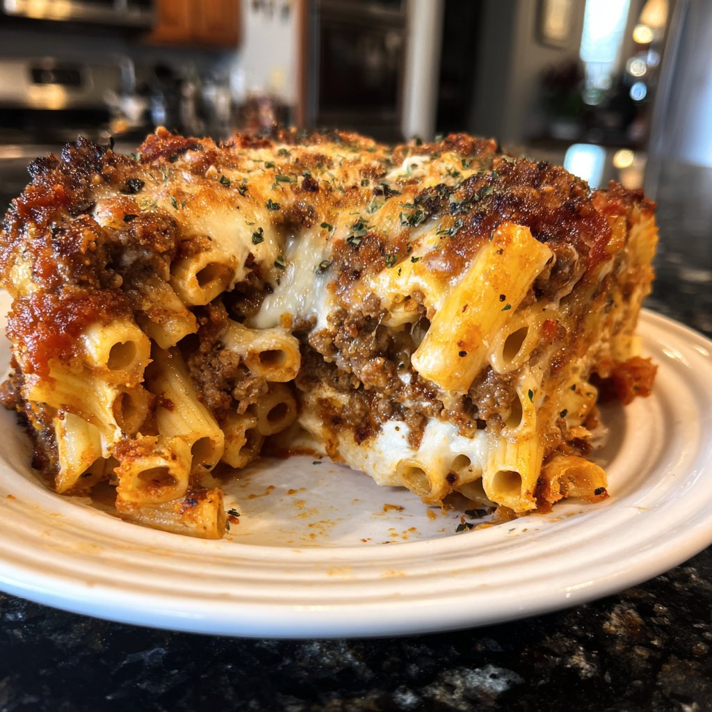 Classic Comfort Food Baked Ziti