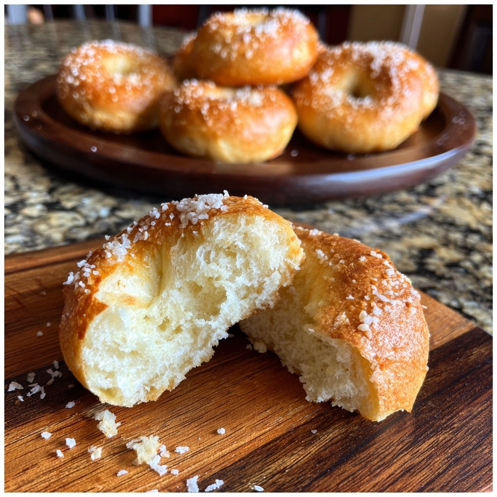 Two Ingredient Air Fryer Bagels