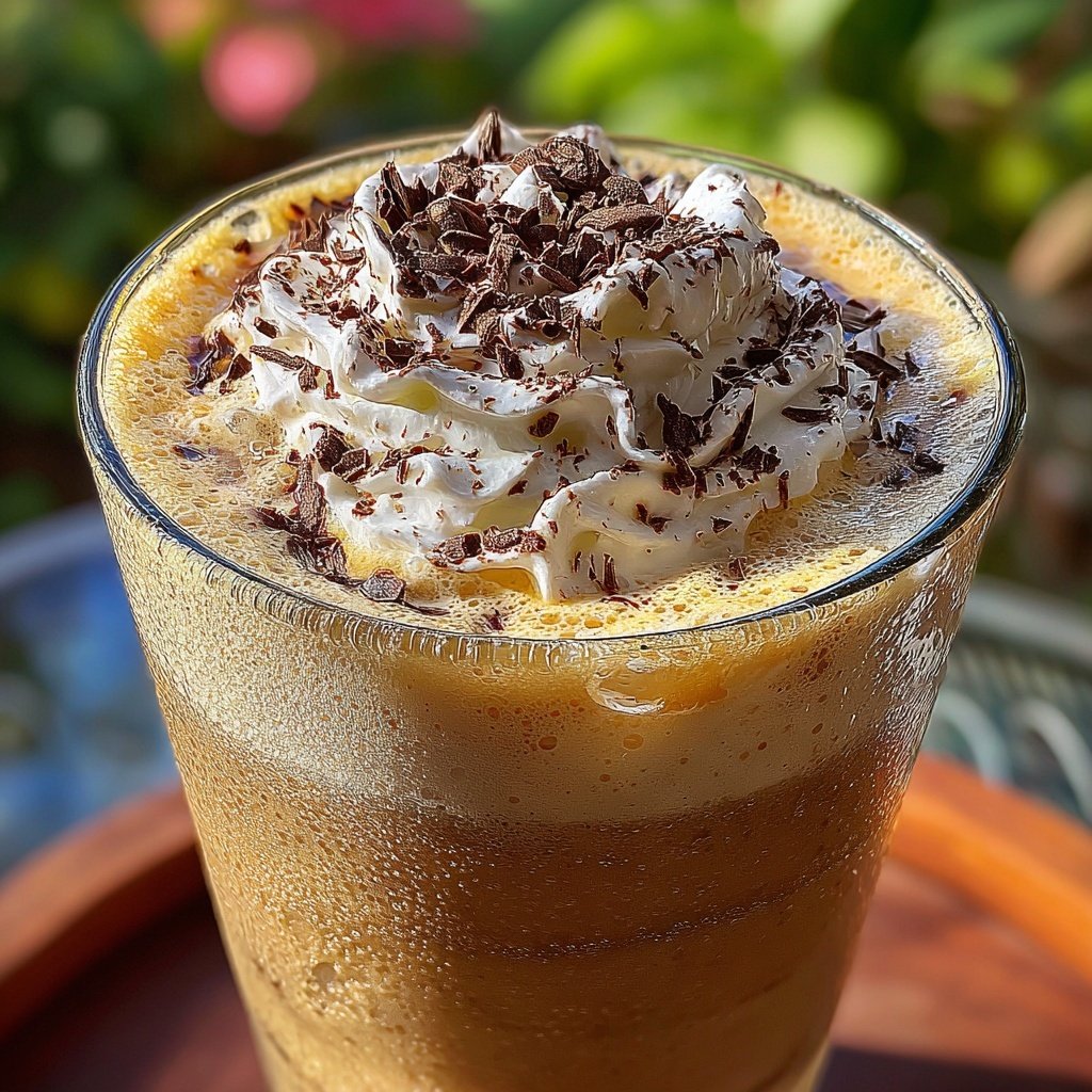 Vanilla Iced Coffee Frappuccino