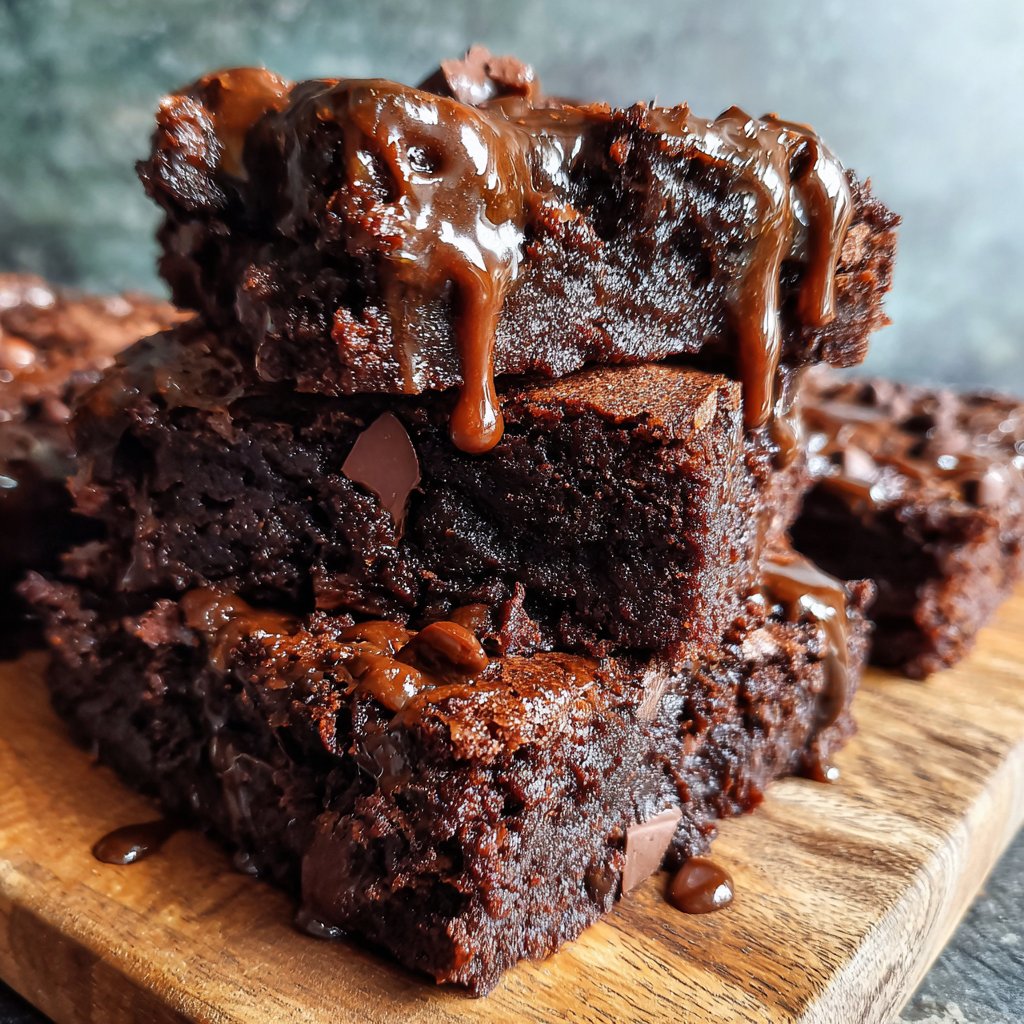 Cottage Cheese Brownies with Maple Syrup
