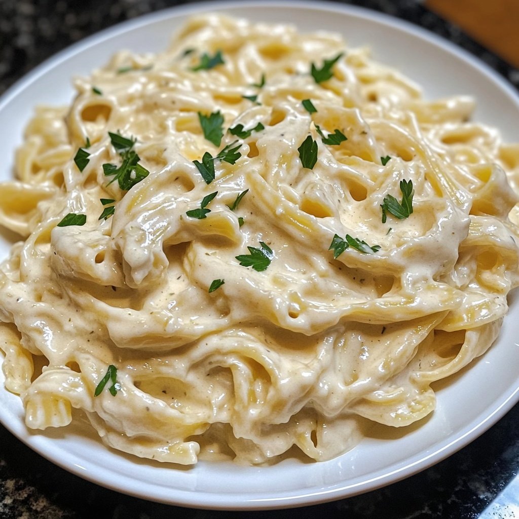 One-Pot Creamy Garlic Pasta