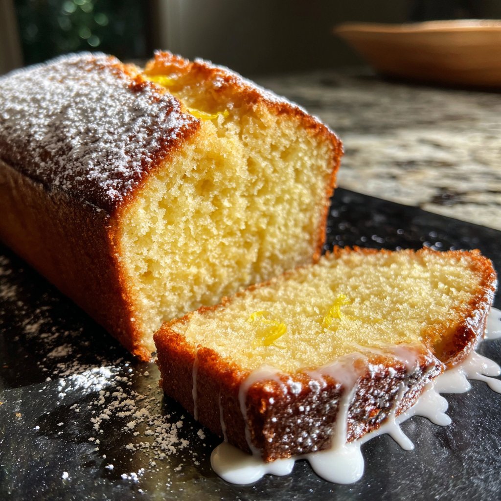Lemon Limoncello Pound Cake