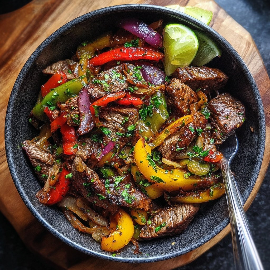 Grilled Steak Fajita Bowls