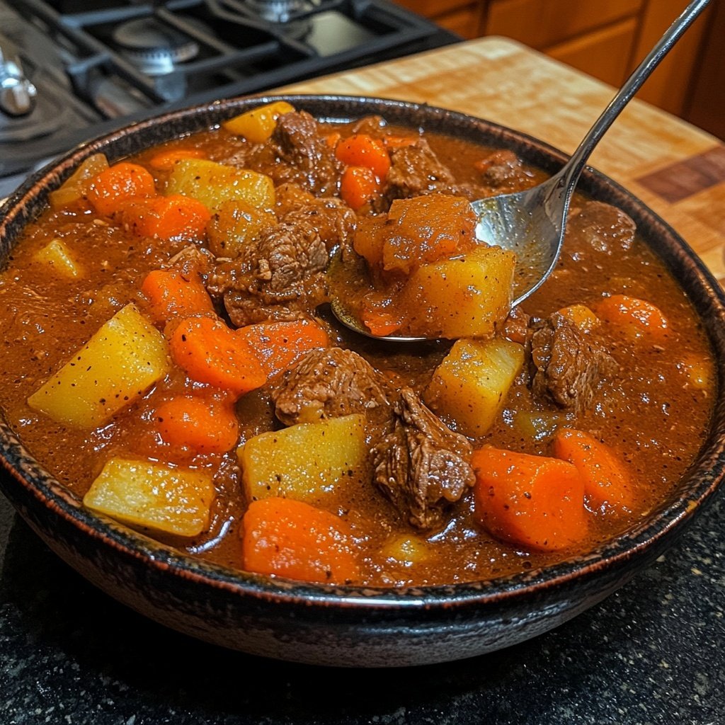 Beef Stew With Carrots and Potatoes