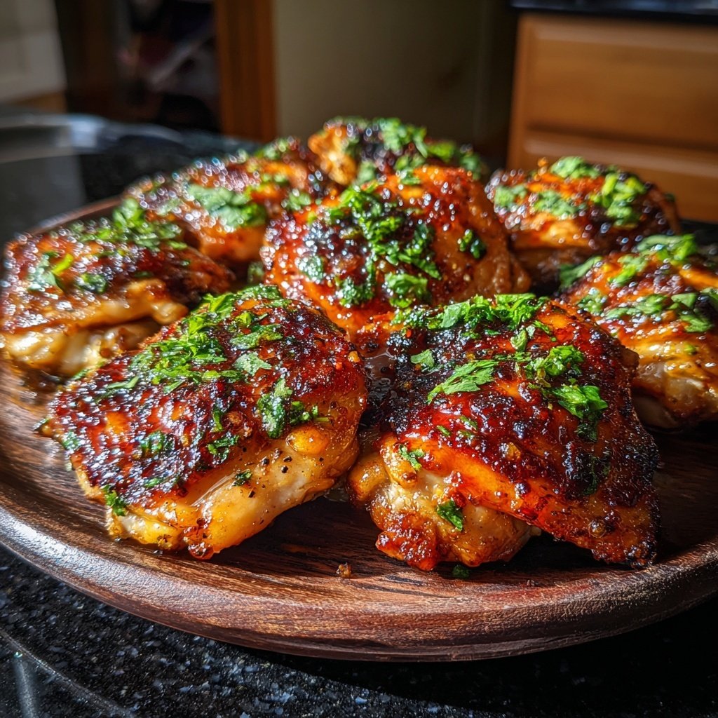 Honey Lime Chicken Thighs